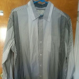 Mens Native Code Button Up Shirt